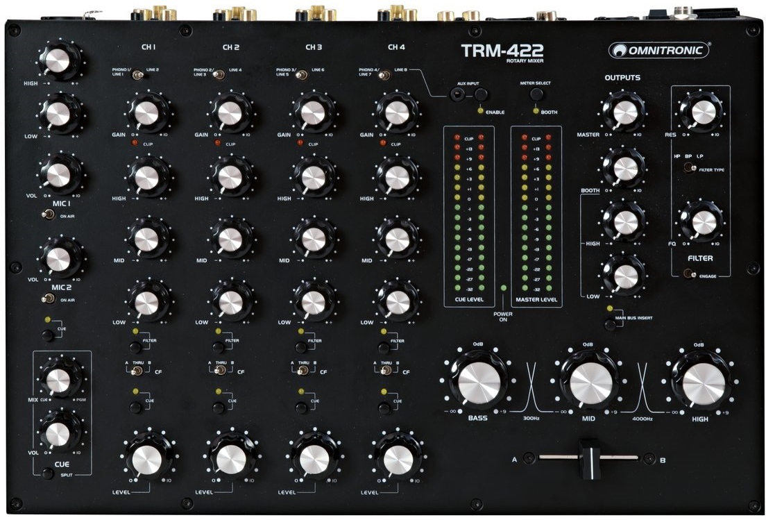 Omnitronic Trm 422 - DJ mixer - Main picture