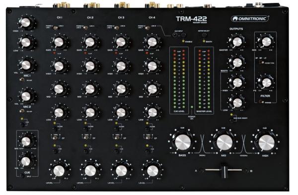 Dj mixer Omnitronic TRM 422