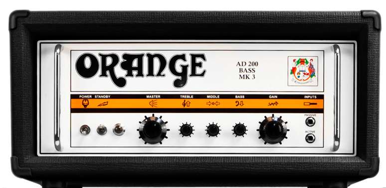Orange Ad200b Mkiii Head 200w Black - Bass amp head - Variation 1