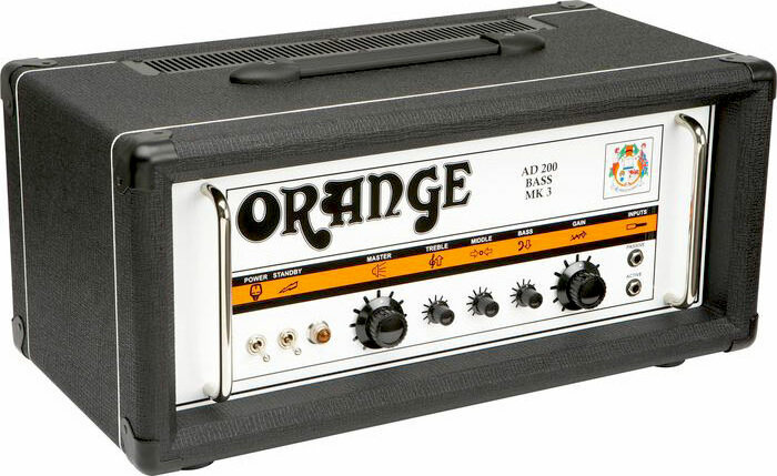 Orange Ad200b Mkiii Head 200w Black - Bass amp head - Main picture