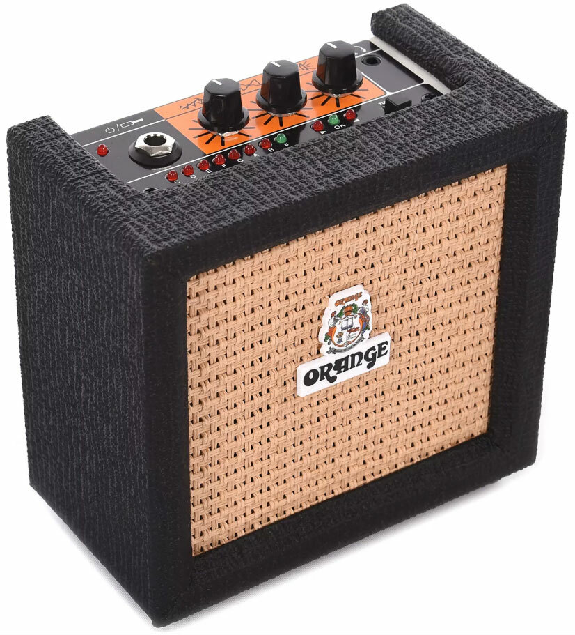 Orange Crush Mini 3w Black - Mini guitar amp - Main picture
