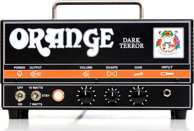 Orange Dark Terror Head 15w Black - Electric guitar amp head - Main picture