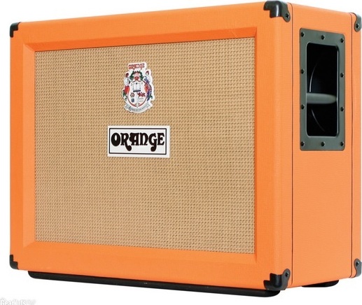 Orange PPC212 Speaker Enclosure Opened Back - Orange Electric