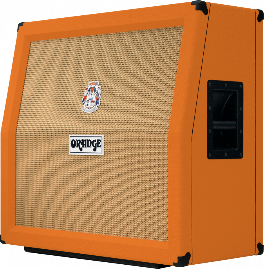 Orange Ppc412 Ad Cabinet 4x12 240w Pan Coupe Orange - Electric guitar amp cabinet - Main picture