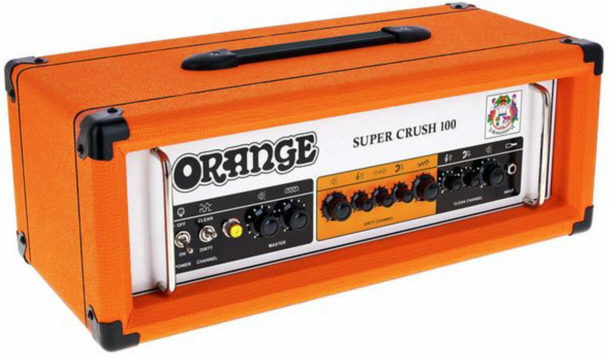 Orange Super Crush 100 Head 100w Orange - Electric guitar amp head - Main picture