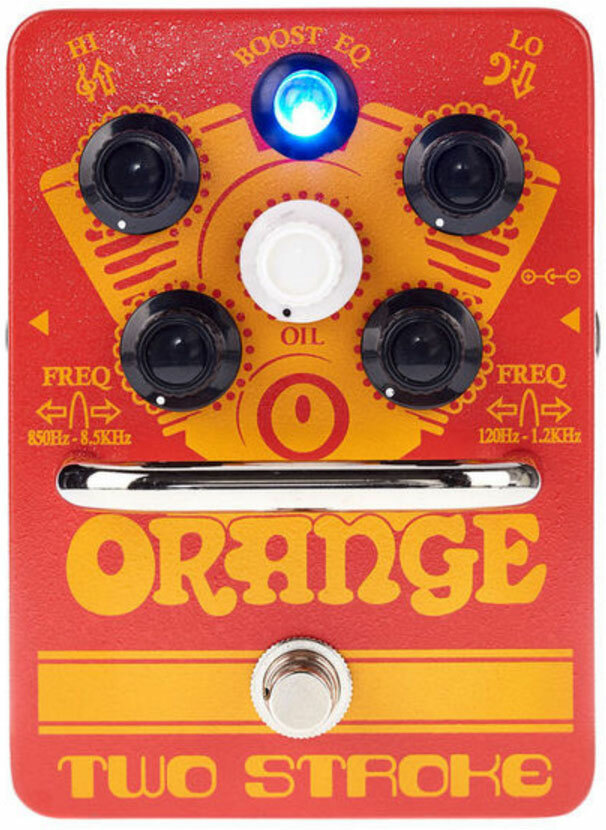 Orange Two Stroke Boost Eq Pedal 2016 - - Volume, boost & expression effect pedal - Main picture