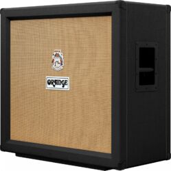 Electric guitar amp cabinet Orange PPC412 black 240 W