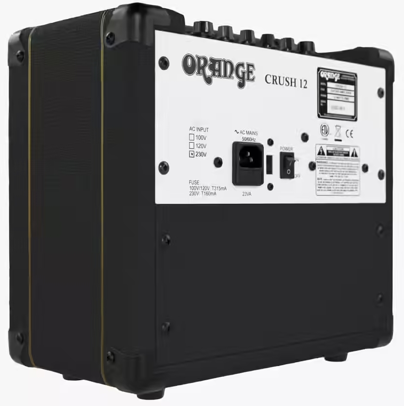 Orange Crush 12w 1x6 Black - Electric guitar combo amp - Variation 1