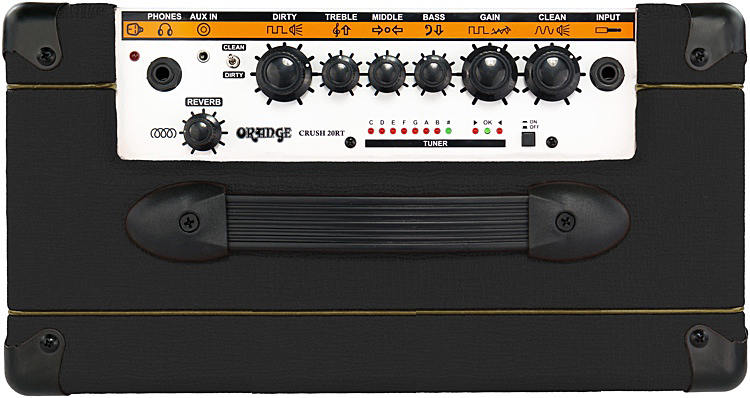 Orange Crush 20rt - Black - Electric guitar combo amp - Variation 2
