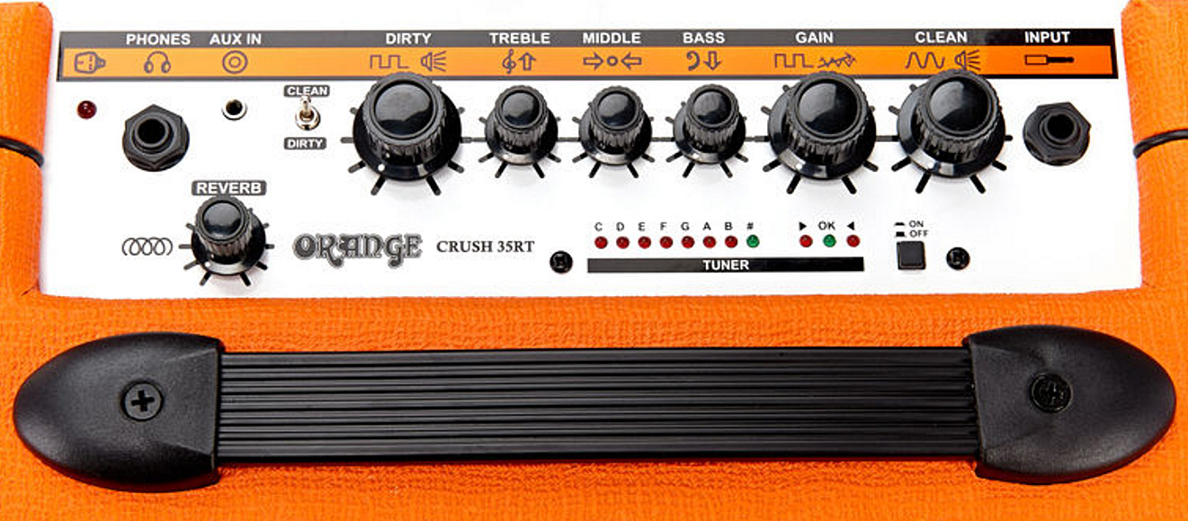 Orange Crush 35rt 35w 1x10 Orange - Electric guitar combo amp - Variation 2