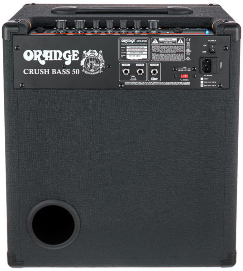 Orange Crush Bass 50 1x12 50w Black - Bass combo amp - Variation 1