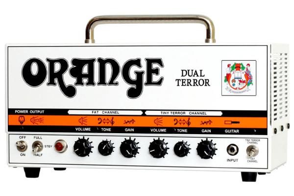 Electric guitar amp head Orange Dual Terror Head - White