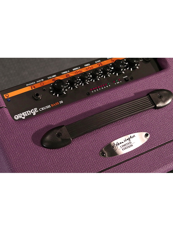 Orange Glenn Hughes Crush Bass 50 Signature 50w 1x12 Deep Purple - Bass combo amp - Variation 2