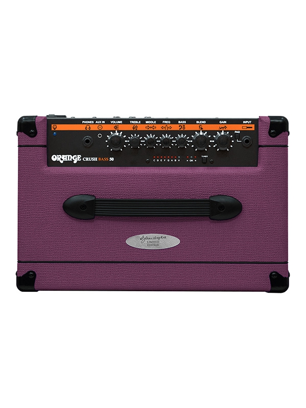 Orange Glenn Hughes Crush Bass 50 Signature 50w 1x12 Deep Purple - Bass combo amp - Variation 4