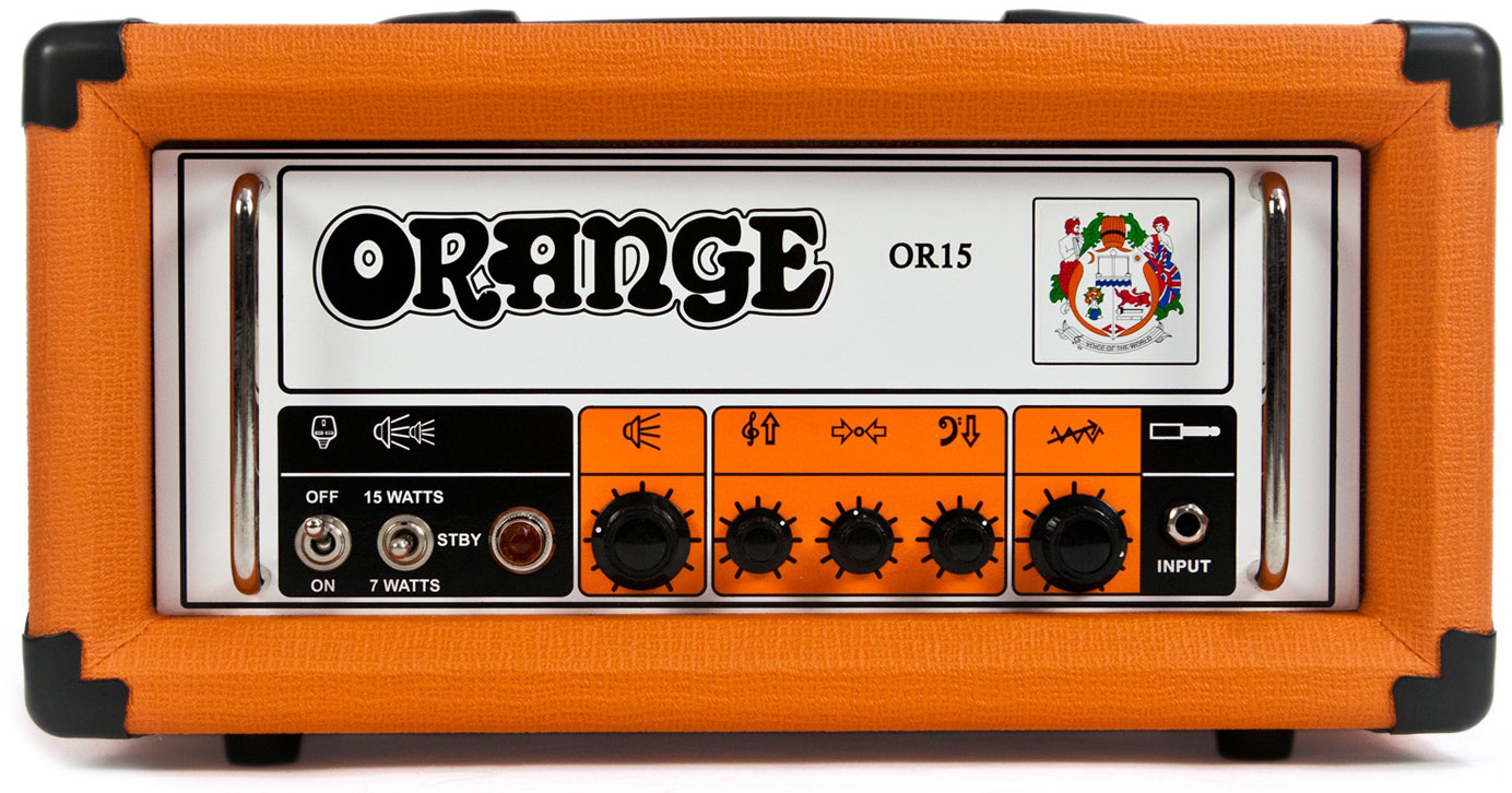 Orange Or15 Head 15w Orange - Electric guitar amp head - Variation 1