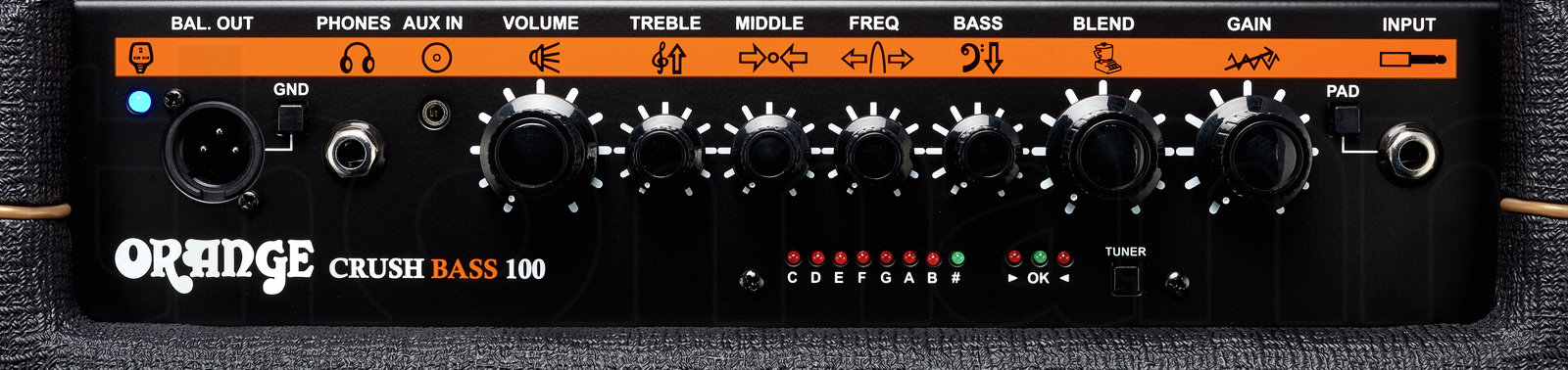 Orange Crush Bass 100 100w 1x15 - Black - Bass combo amp - Variation 2