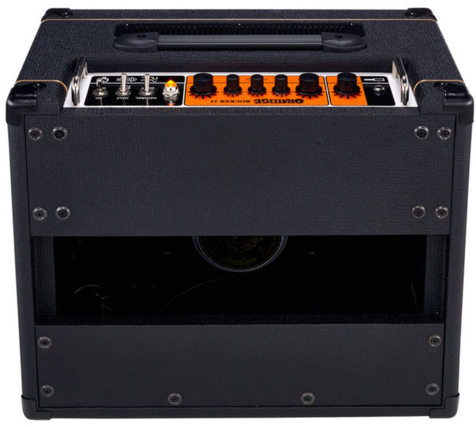 Orange Rocker 15 0.5/1/7/15w 1x10 Black - Electric guitar combo amp - Variation 1