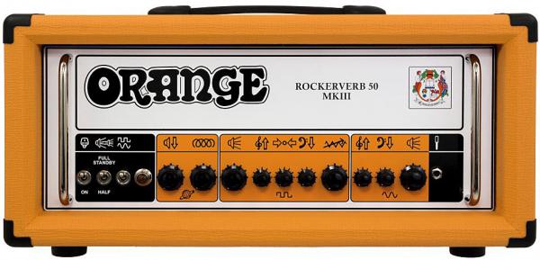 Electric guitar amp head Orange Rockerverb 50 Head MKIII - Orange