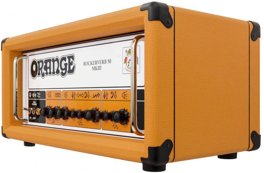 Orange Rockerverb 50 Mkiii Head 50w Orange - Electric guitar amp head - Variation 1