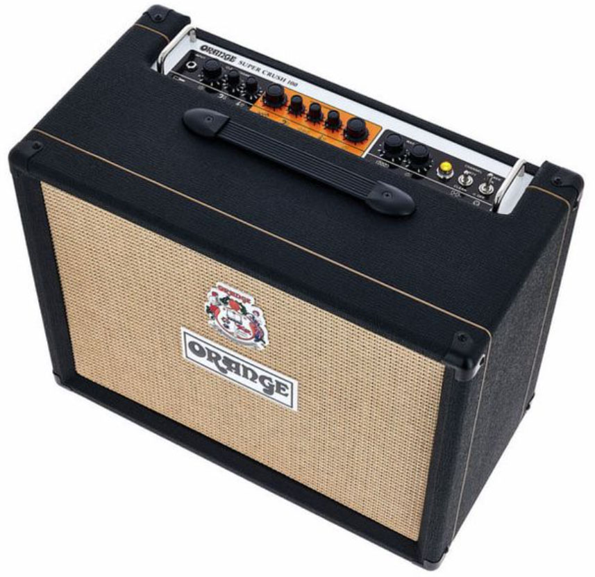 Orange Super Crush 100 Combo 100w 1x12 Black - Electric guitar combo amp - Variation 1