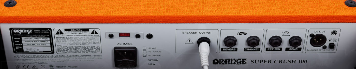 Orange Super Crush 100 Combo 100w 1x12 Orange - Electric guitar combo amp - Variation 4