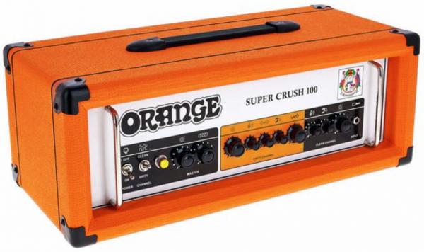 Electric guitar amp head Orange Super Crush 100 Head - Orange