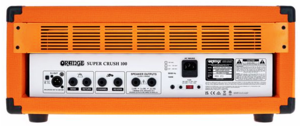 Orange Super Crush 100 Head 100w Orange - Electric guitar amp head - Variation 1