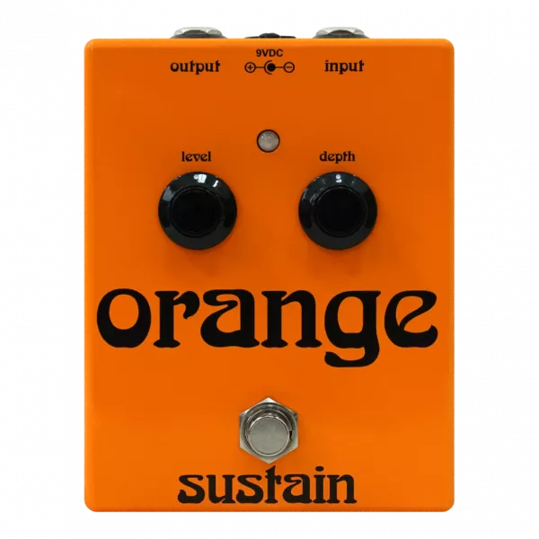 Modulation, chorus, flanger, phaser & tremolo effect pedal Orange Vintage Sustain