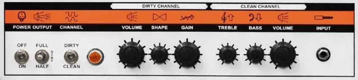 Orange Th30h Head 30w Black - Electric guitar amp head - Variation 3