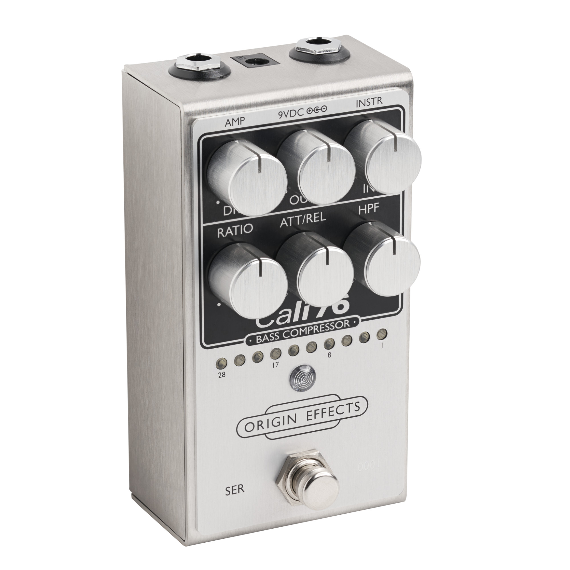 Origin Effects Cali76 Bass Compressor 2024 - Compressor, sustain & noise gate effect pedal for bass - Variation 2