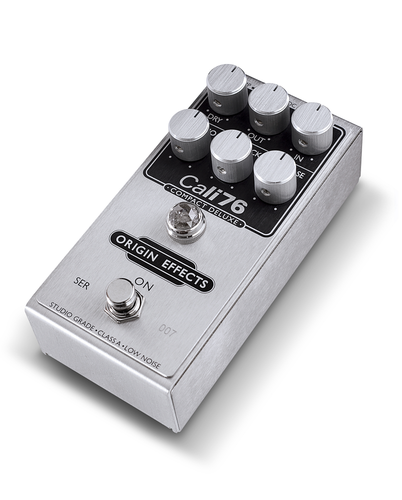 Origin Effects Cali76 Compact Deluxe Compressor - Compressor, sustain & noise gate effect pedal - Variation 1