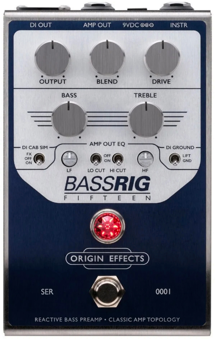 Origin Effects Bassrig Fifteen Preamp - Bass preamp - Main picture