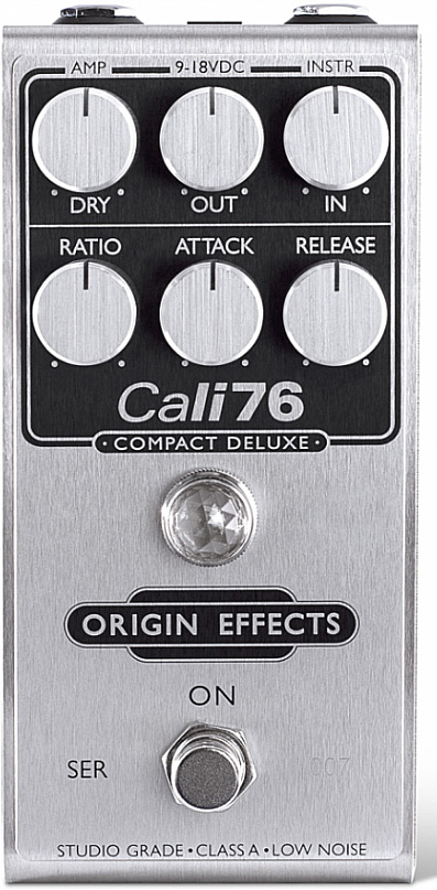 Origin Effects Cali76 Compact Deluxe Compressor - Compressor, sustain & noise gate effect pedal - Main picture