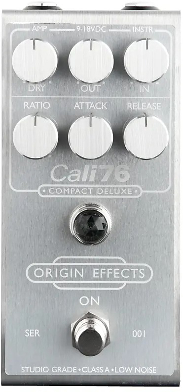 Origin Effects Cali76 Compact Deluxe Laser Engraved Ltd - Compressor, sustain & noise gate effect pedal - Main picture