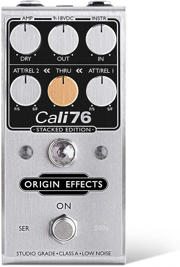 Origin Effects Cali76 Compact Deluxe Se Compressor - Compressor, sustain & noise gate effect pedal - Main picture