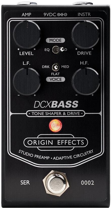 Origin Effects PÉdale Compression / Sustain / Noise Gate - Compressor, sustain & noise gate effect pedal for bass - Main picture