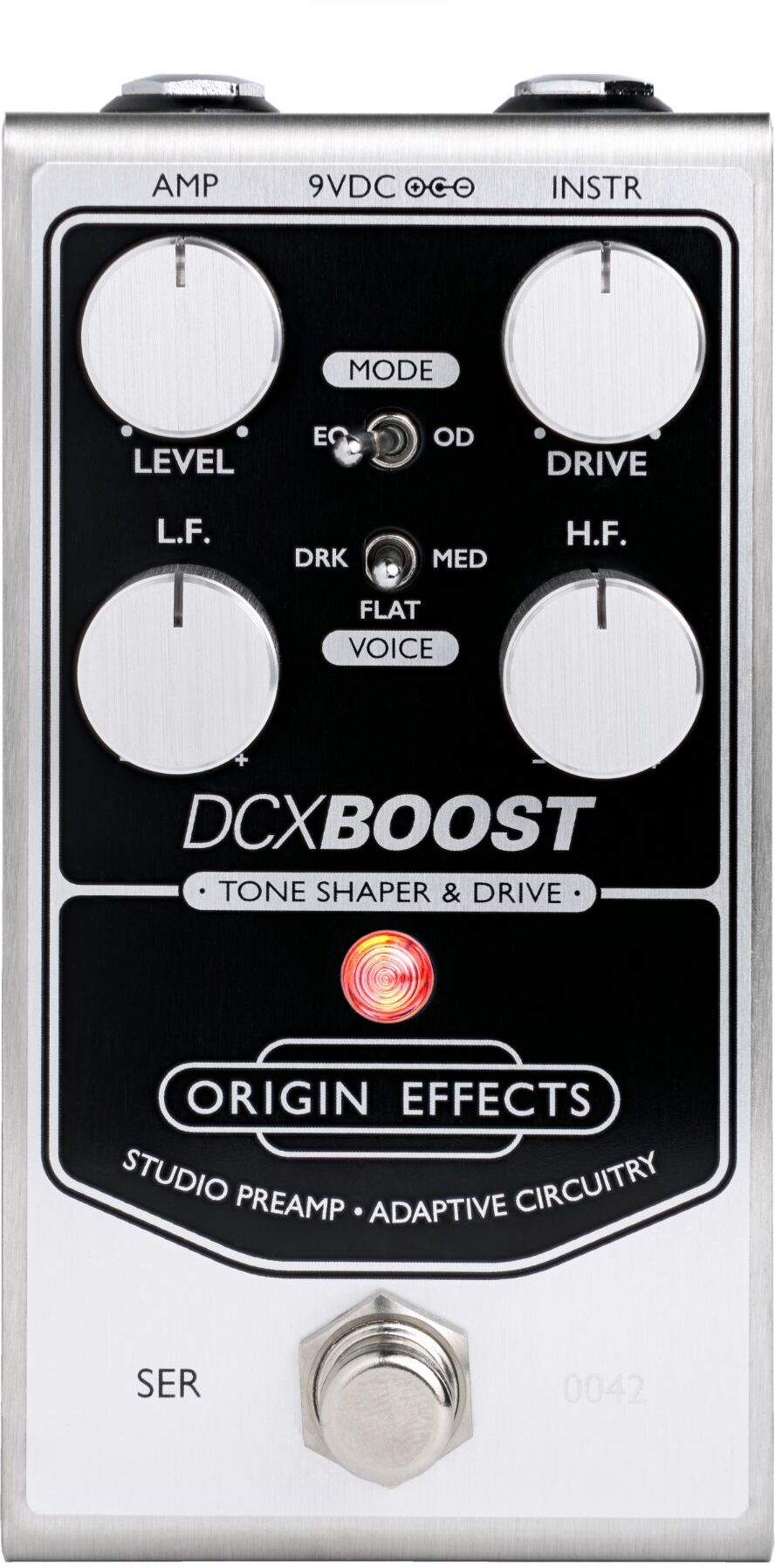 Origin Effects Dcx Boost - Compressor, sustain & noise gate effect pedal - Main picture