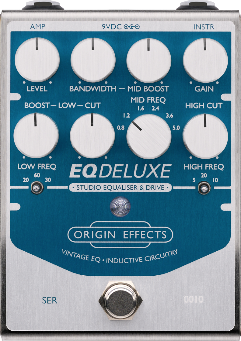 Origin Effects Eq Deluxe Studio - Compressor, sustain & noise gate effect pedal - Main picture