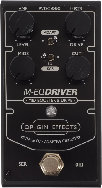 Origin Effects M Eq Driver Black Edition Overdrive - Overdrive, distortion & fuzz effect pedal - Main picture