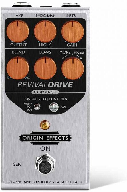 Origin Effects Revival Drive Compact - Overdrive, distortion & fuzz effect pedal - Main picture