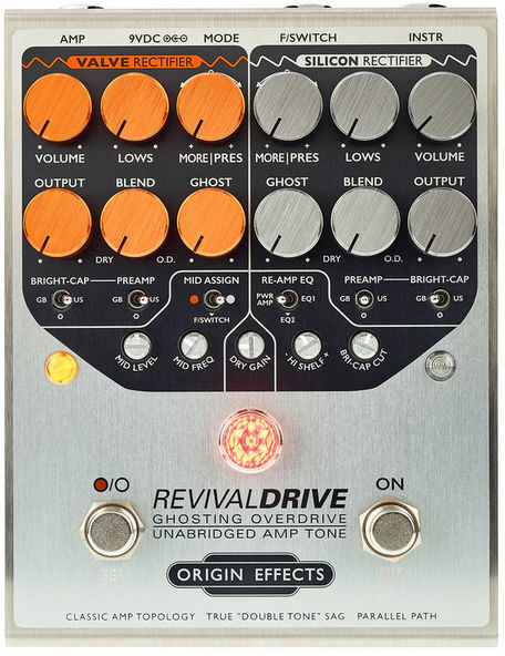 Origin Effects Revival Drive Standard - Overdrive, distortion & fuzz effect pedal - Main picture
