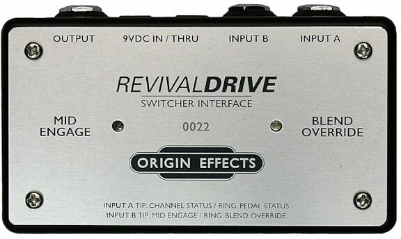 Origin Effects Revival Drive Switcher Interface - Switch pedal - Main picture