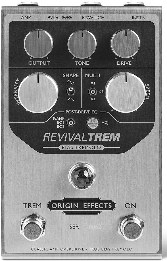 Origin Effects Revival Trem - Modulation, chorus, flanger, phaser & tremolo effect pedal - Main picture