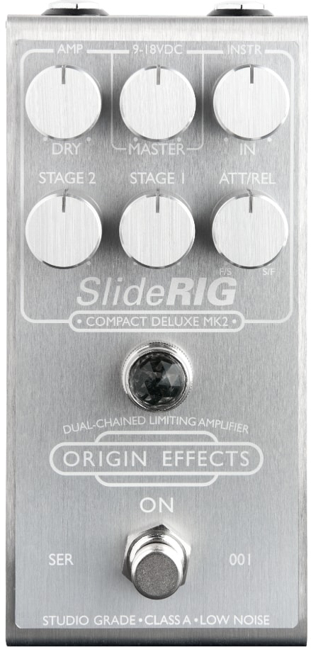 Origin Effects Sliderig Compact Deluxe Mk2 Laser Engraved Ltd - Compressor, sustain & noise gate effect pedal - Main picture