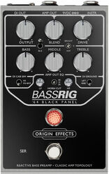 Bass preamp Origin effects Bassrig ’64 Black Panel Preamp