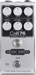 Compressor, sustain & noise gate effect pedal for bass Origin effects Cali76 Compact Bass Compressor