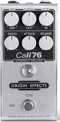 Compressor, sustain & noise gate effect pedal Origin effects Cali76 Compact Deluxe Compressor