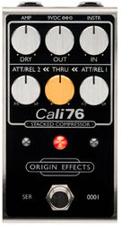 Compressor, sustain & noise gate effect pedal Origin effects Cali76 Stacked Compressor - Black