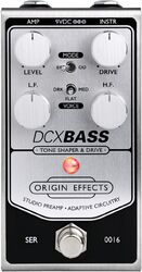Compressor, sustain & noise gate effect pedal for bass Origin effects DCX Bass