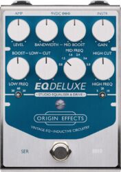 Compressor, sustain & noise gate effect pedal Origin effects EQ Deluxe Studio